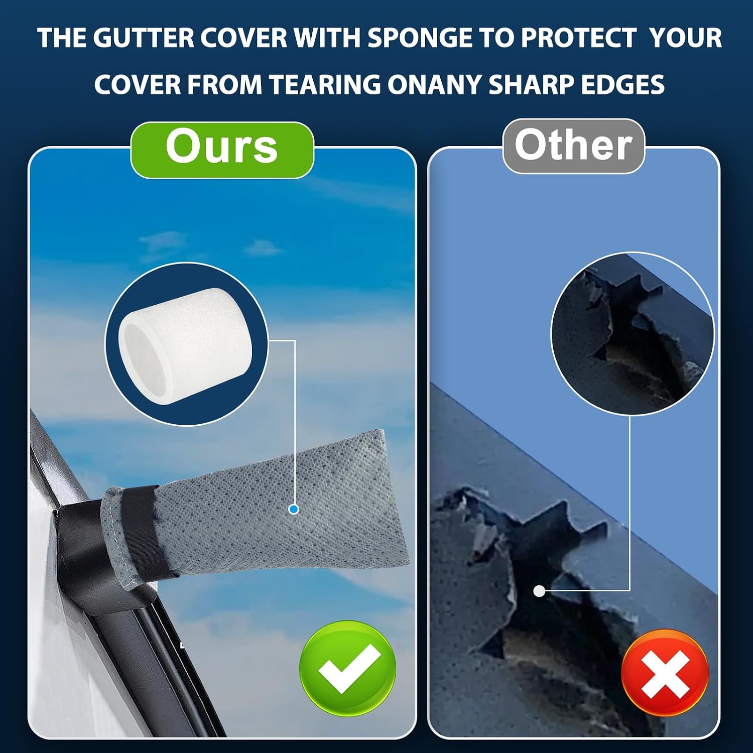 Mofeez Travel Trailer RV Cover 7 Layers for 18'-20' Camper Cover RV Covers - image 6