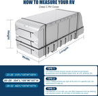 MOFEEZ Class C RV Cover 26-29ft, 420D Oxford Fabric Class C Motorhome Cover - image 7