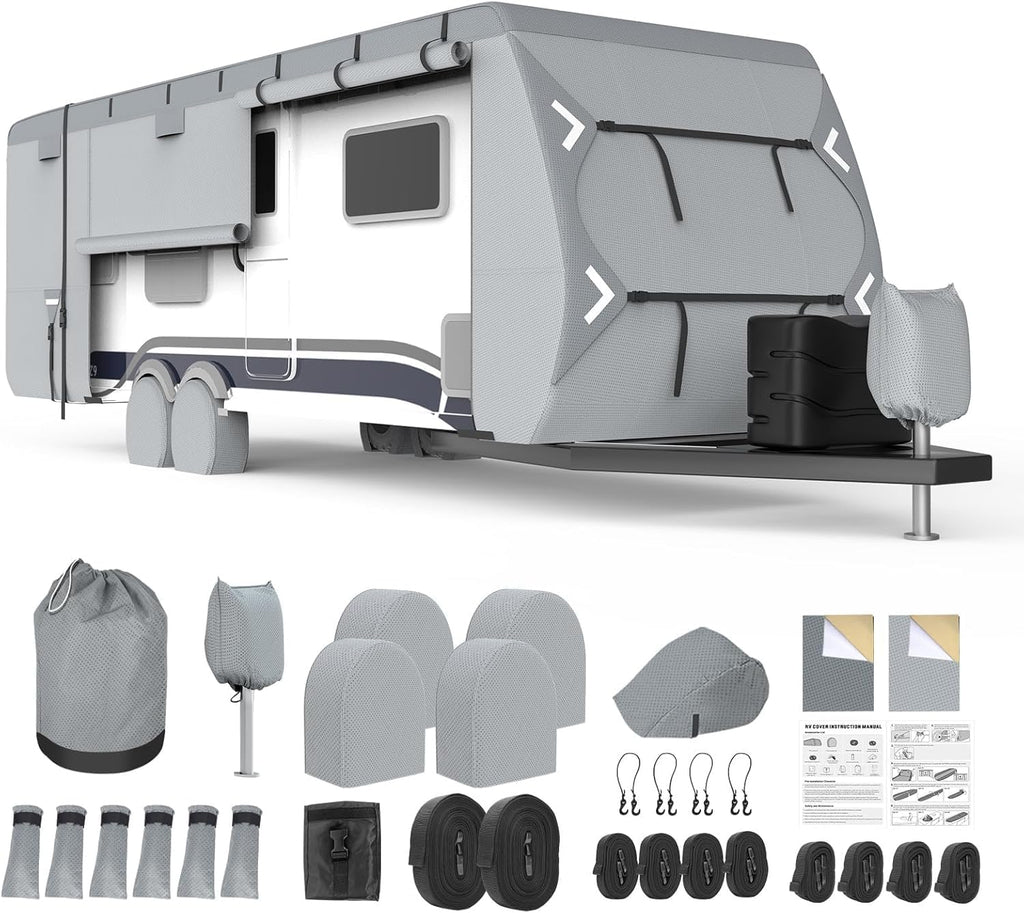 MOFEEZ Travel Trailer Cover 16-18 ft