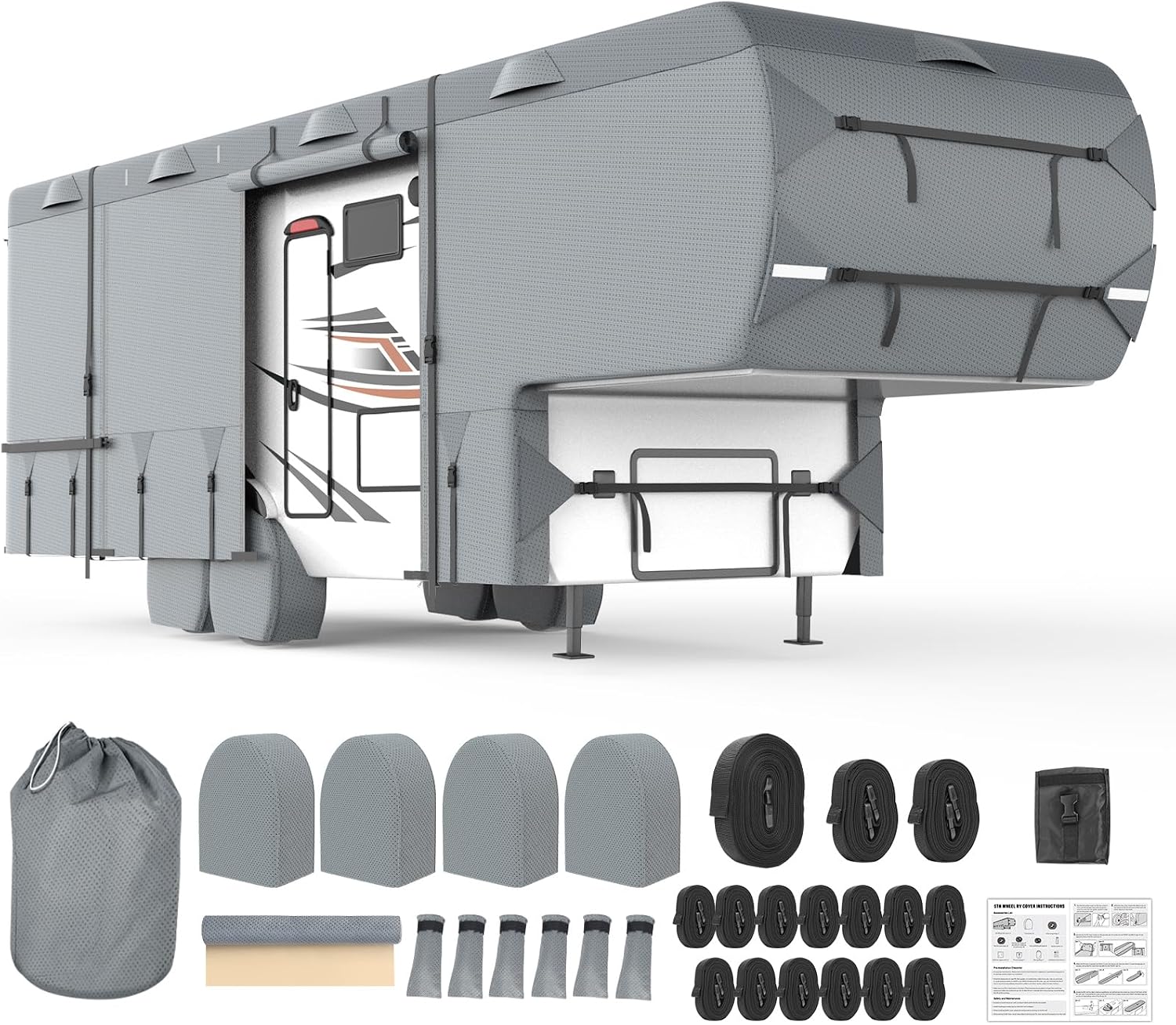 MOFEEZ Fifth Wheel RV Cover 37-41 ft