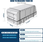MOFEEZ Class C RV Cover 23-26ft, 420D Oxford Fabric Class C Motorhome Cover - image 7