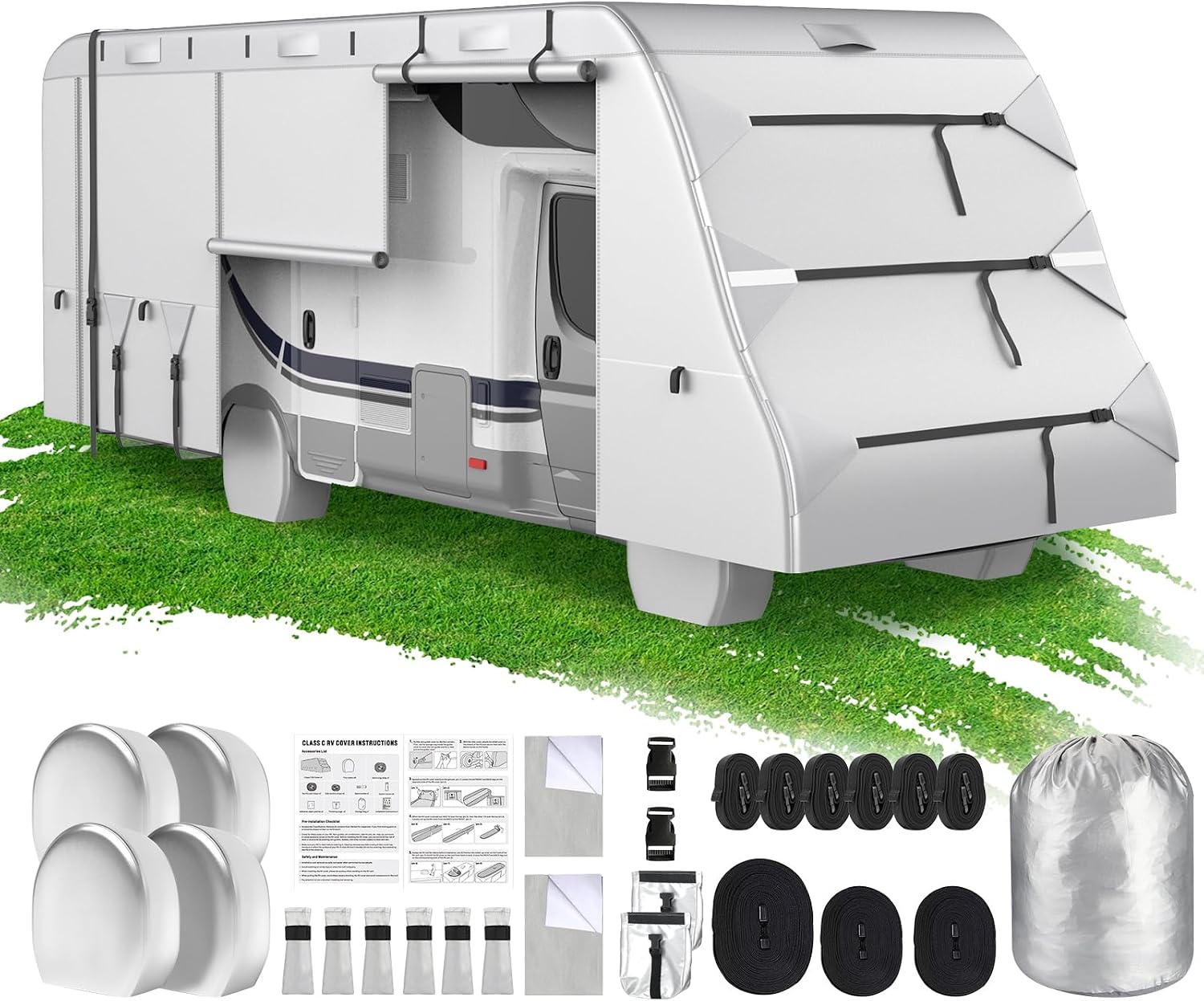 MOFEEZ Class C RV Cover 29-32 ft