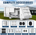 MOFEEZ Class C RV Cover 23-26ft, 420D Oxford Fabric Class C Motorhome Cover - image 6