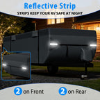 MOFEEZ Pop Up Folding Camper Cover, 9 Layers 8-10ft Tent Trailer Cover - image 8
