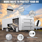 MOFEEZ Class A RV Cover 31-34ft, 420D Oxford Fabric Class A Motorhome Cover - image 4