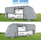 MOFEEZ Class C RV Cover 23-26ft, 9 Layers Top Waterproof Camper Cover - image 3