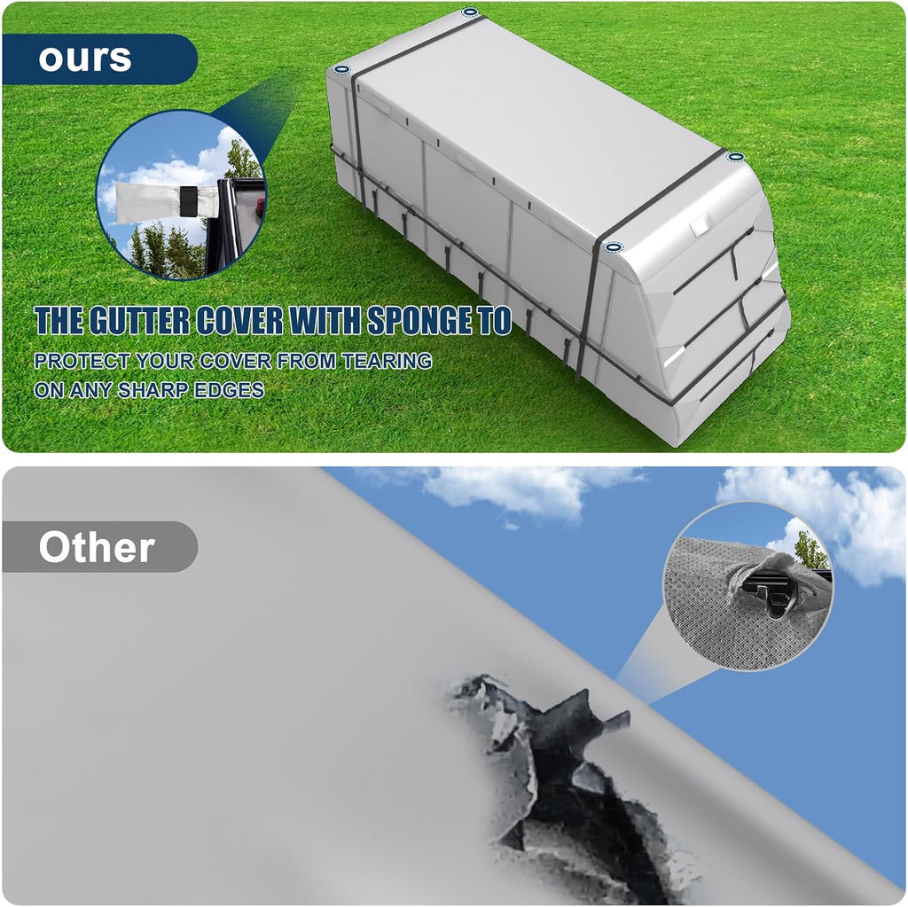 MOFEEZ Class C RV Cover 23-26ft, 420D Oxford Fabric Class C Motorhome Cover - image 9