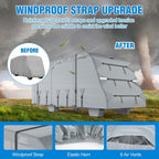 MOFEEZ Class C RV Cover 23-26ft, 9 Layers Top Waterproof Camper Cover - image 5