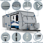 Mofeez Travel Trailer RV Cover 7 Layers for 27'-30' Camper Cover RV Covers - image 4