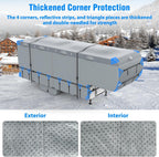 MOFEEZ 5th Wheel RV Cover 26-29ft, 9 Layers Top Fifth Wheel Camper Cover - image 9
