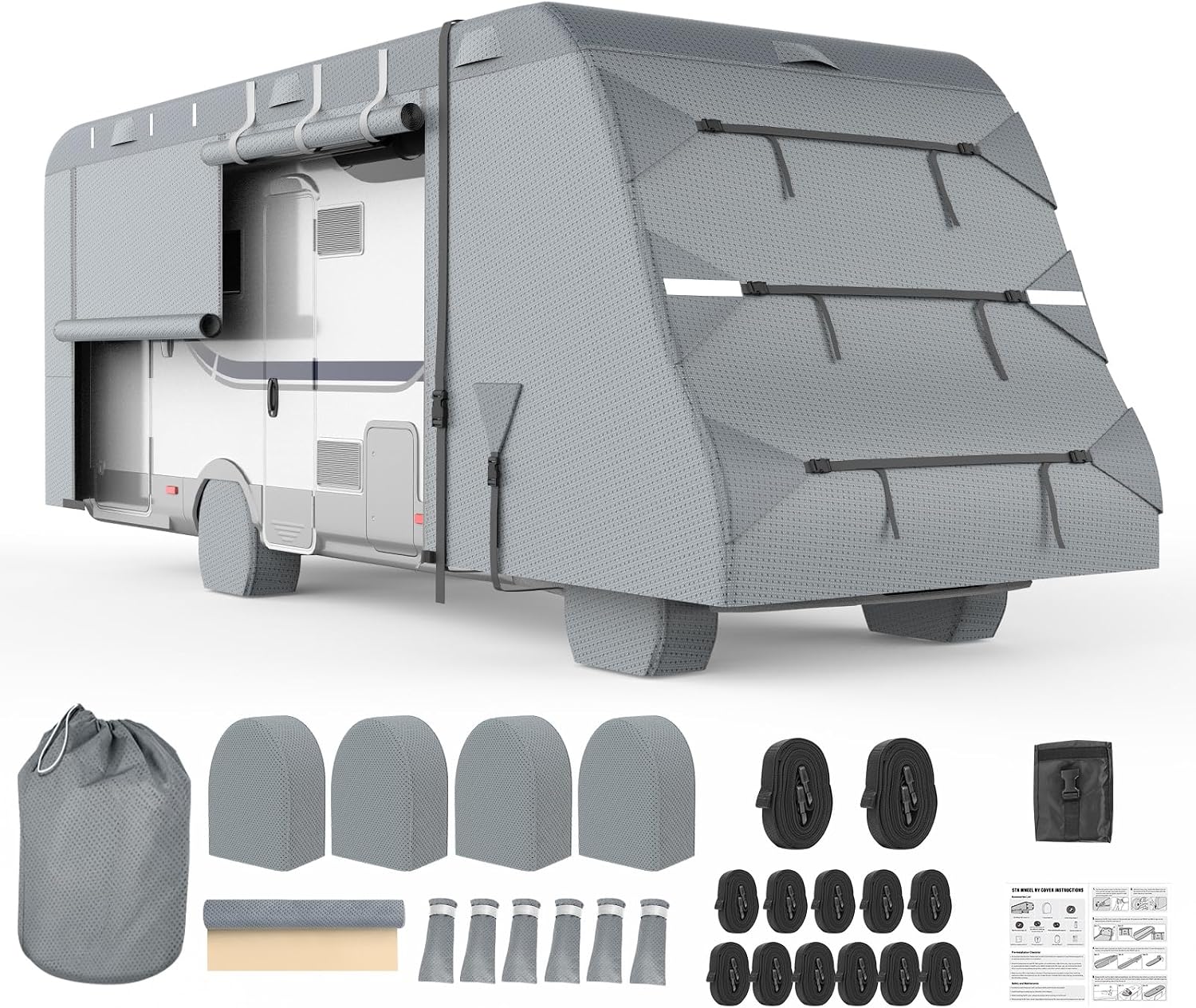 MOFEEZ Class C RV Cover 23-26 ft