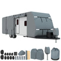 Mofeez Travel Trailer RV Cover 9 Layers for 33'-35' Camper Cover RV Covers